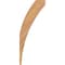 Ekena Millwork 5 1/2"W x 8"D x 20"H Thorton Smooth Knee Brace, Western Red Cedar BRC06X08X20THR00SWR - alternate 2